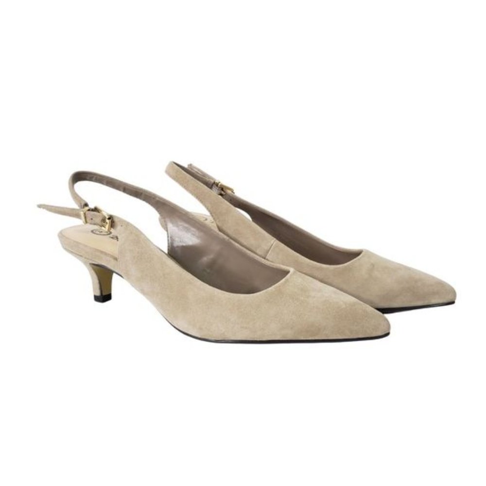 Bella Vita Tan Suede Heels